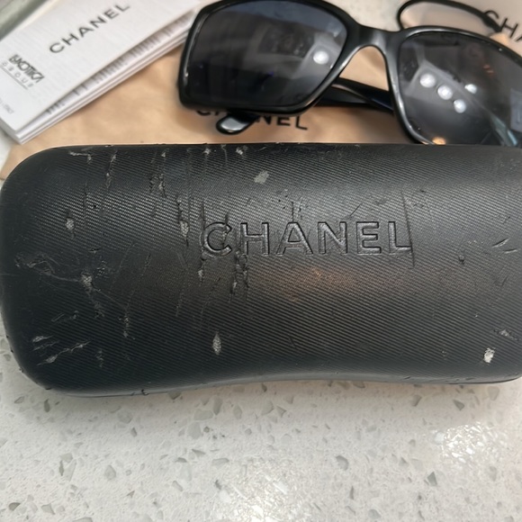Authentic Chanel Sunglasses with Bag, tags, case, box, and protector - Picture 3 of 10